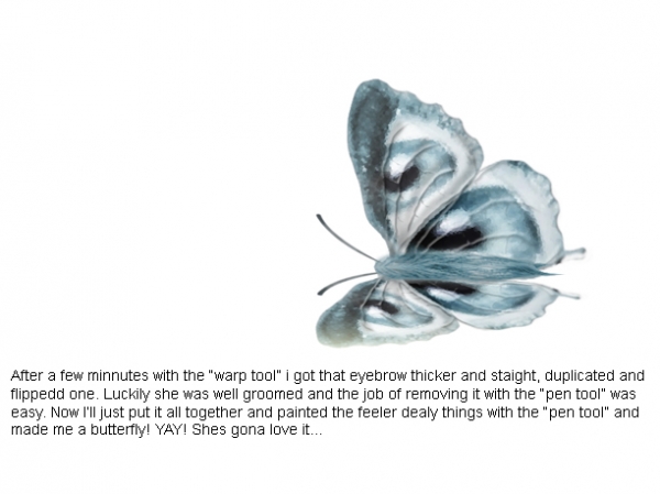 Creation of Garden girl: Step 5
